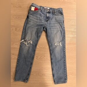 Tommy Hilfiger Y2K Men’s Jeans 36x30 Distressed Vintage Blue Denim
